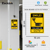 Bold Security Notice for Walls and Doors